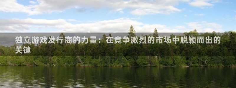 新城平台线路登录不上去了：独立游戏发行商的力量：在竞争激烈的市场中脱颖而出的
关键